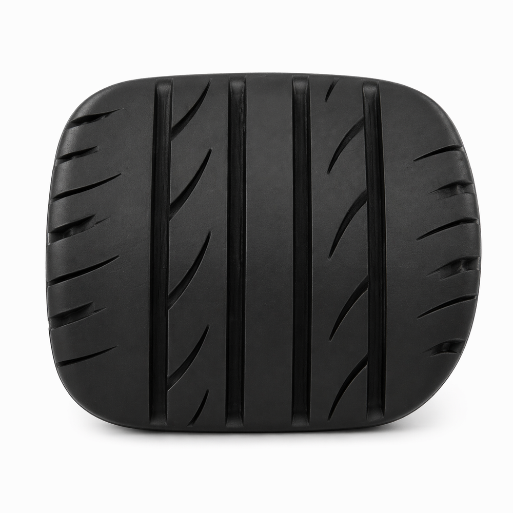 Tread pattern on the foot